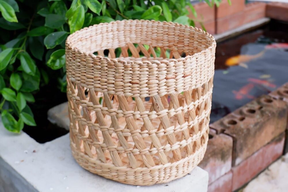 Seagrass Baskets, Round Mother's Day Gifts, Storage Toy Hyacinth Basket, Beach House Decor, Christmas Gifts