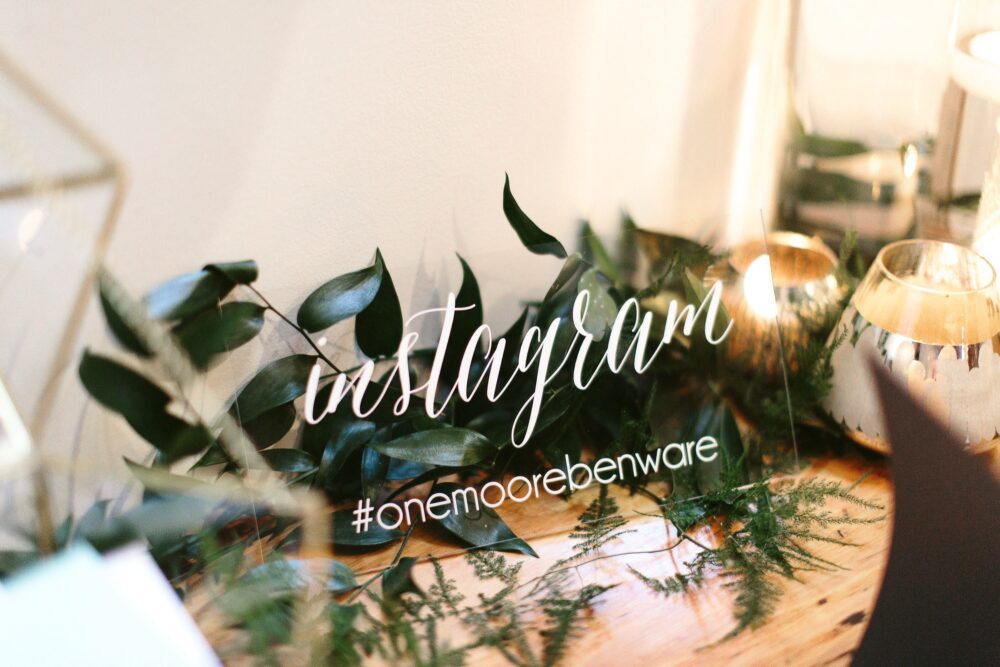 Wedding Hashtag Sign, Acrylic Instagram Lucite Wedding Wedding, Acrylic Social Media -C