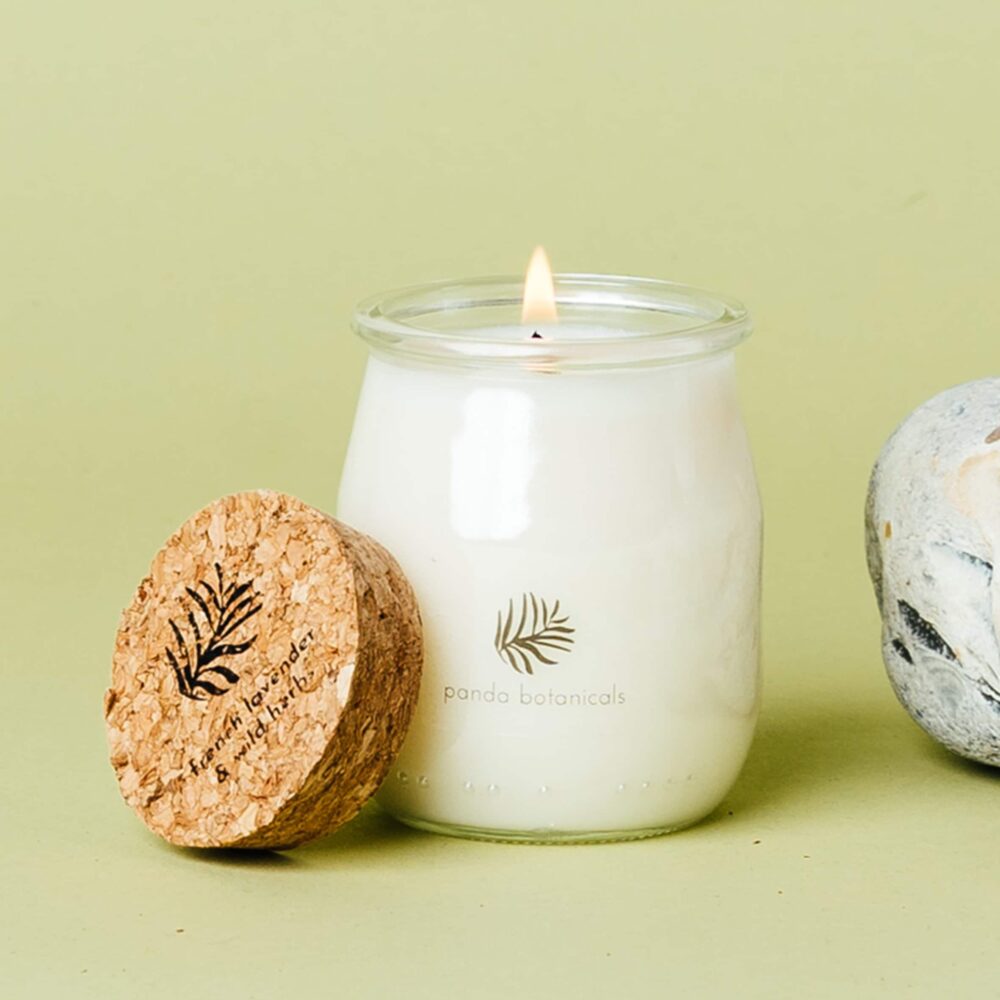 Rustic Scented Candle Gift For Housewarming Natural Soy Wax Mothers Day Home Styling Decor Idea Luxury