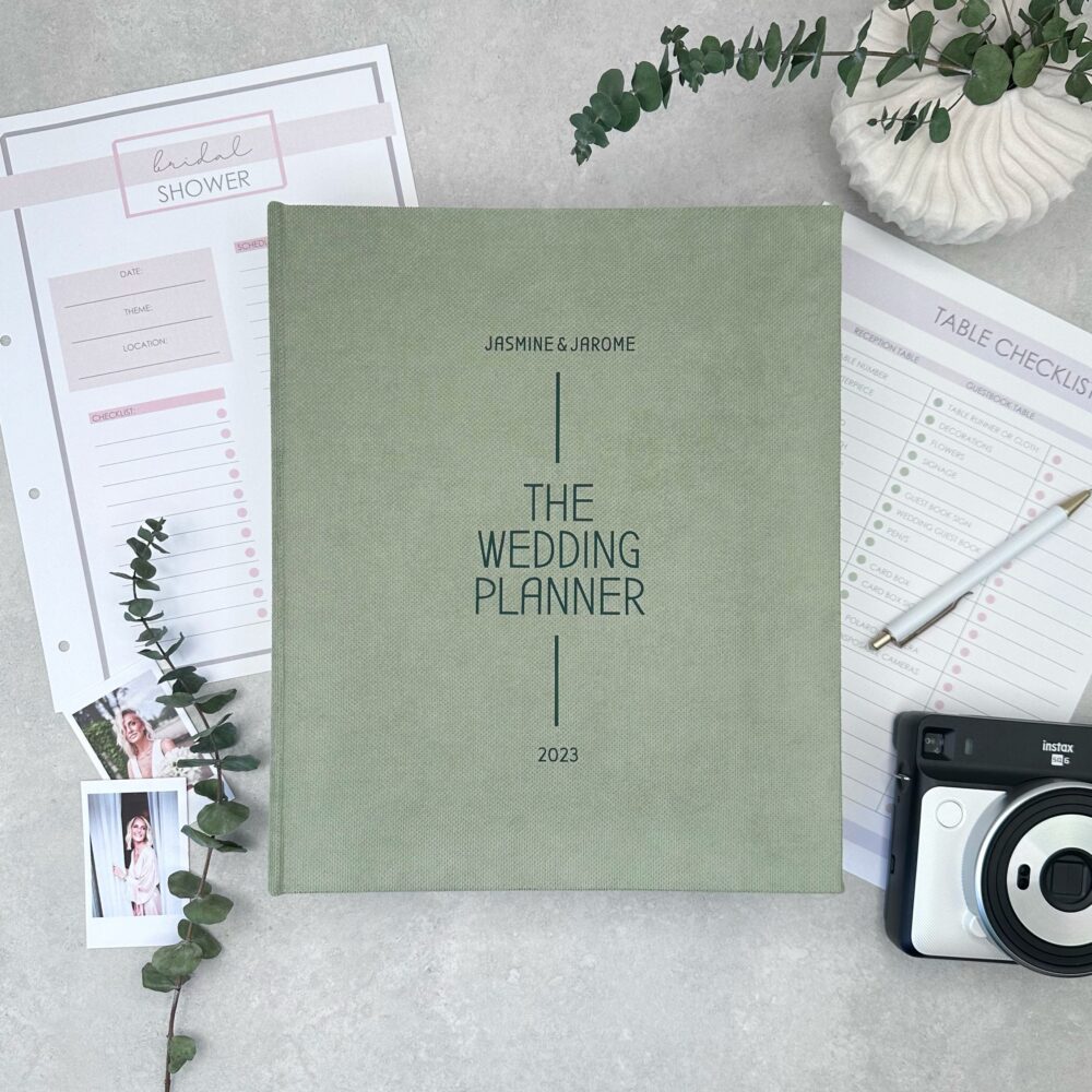 Personalized Wedding Planner I Ring Binder Custom Planning Book The Ultimate Checklist
