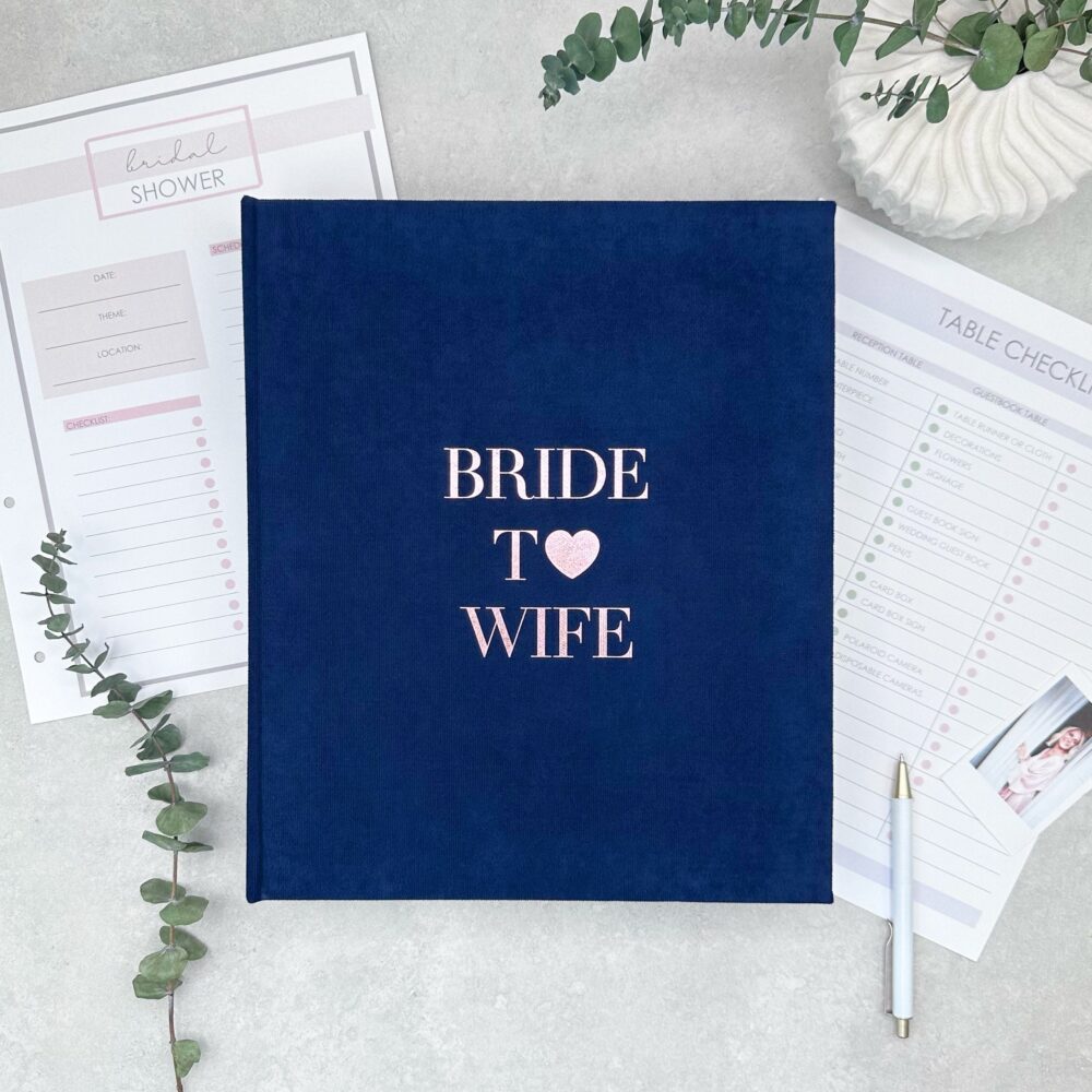 Personalized Wedding Planner I Ring Binder Custom Planning Book The Ultimate Checklist