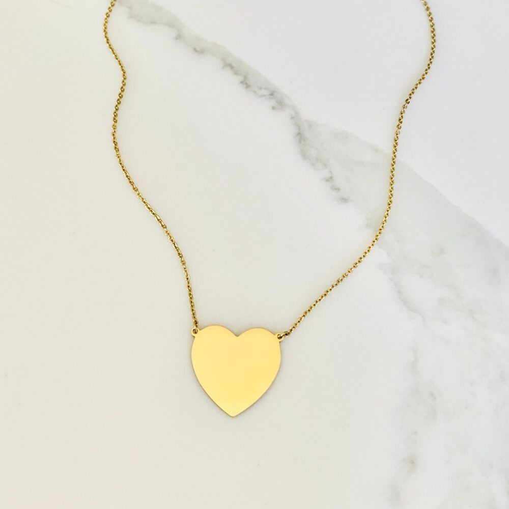 Heart Necklace Large Wedding Sale Bestseller Gold Today Love You Mama Tik Tok Snackqween Molly Selling Oc Easter Mother's Day