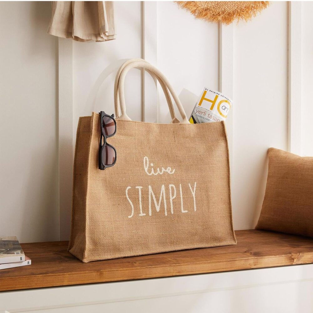 Personalized Burlap Tote Bag For Wedding, Beach Bridesmaid Gift, Customized Jute Bridesmaids, Bachelorette Party Favors