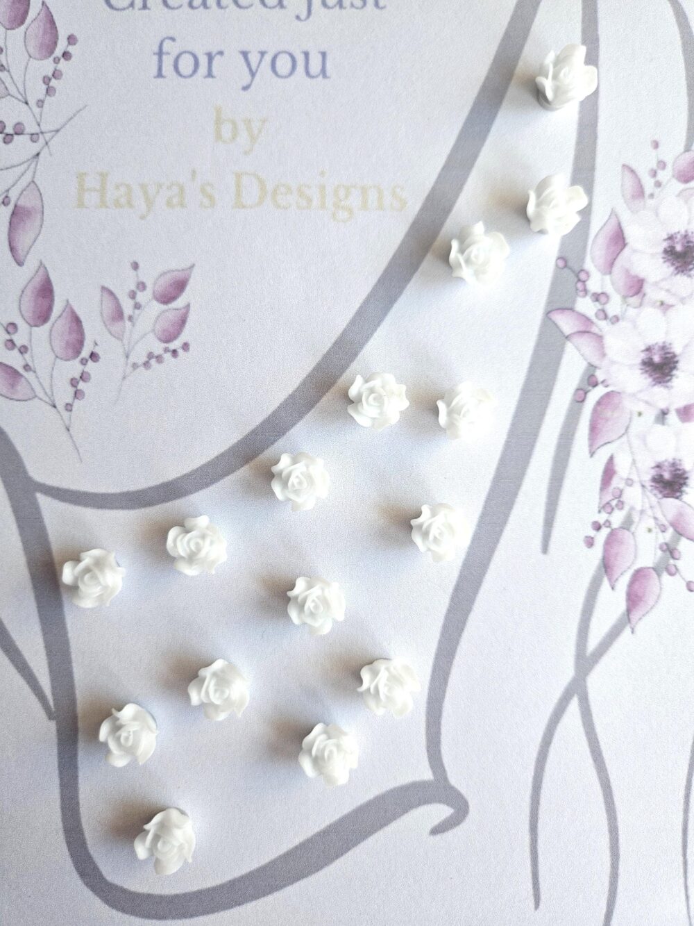 Veil Weights, White Flower Bridal, Elegant, Wedding, Wedding Veil, Party, Bride, Control