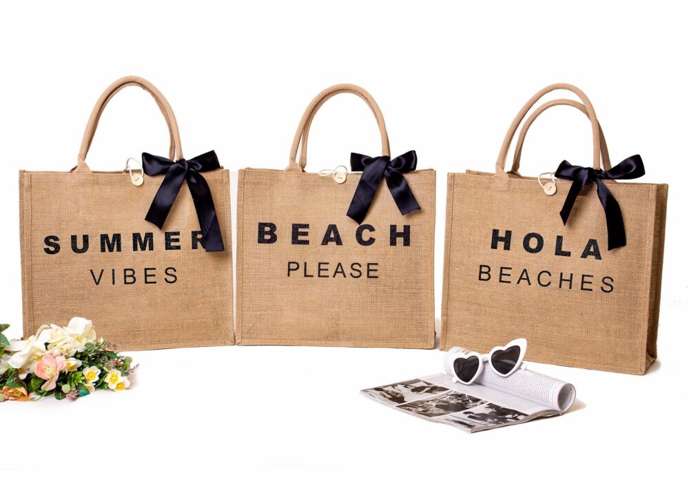 Customized Beach Bags, Bridesmaid Gifts, Bags, Proposal, Tote Bag Gift Bachelorette Party -style2 Bold