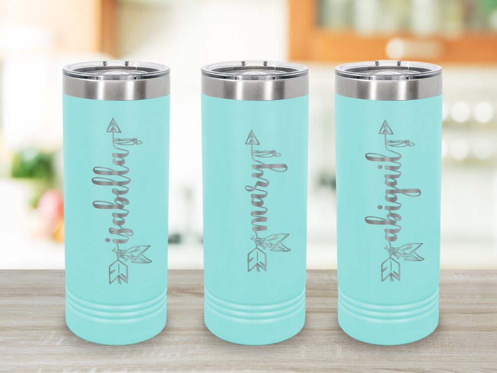 Bachelorette Party Favor - Personalized Tumbler With Straw, 22 Oz. Custom Engraved Stainless Steel Tumbler, Flower Girl, Bridesmaid