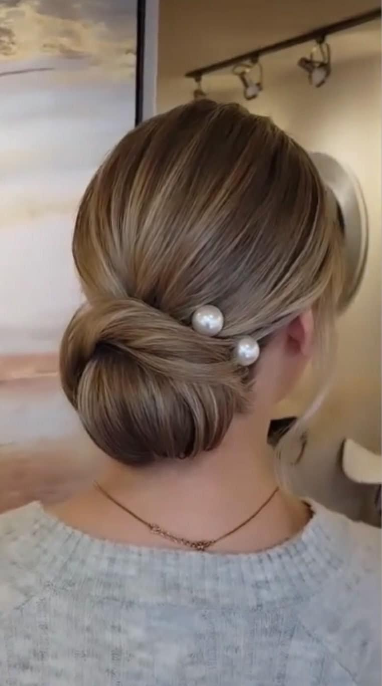 Bridal Hair Pins Pearl Wedding Hair Accessories Piece Bridesmaids Gift