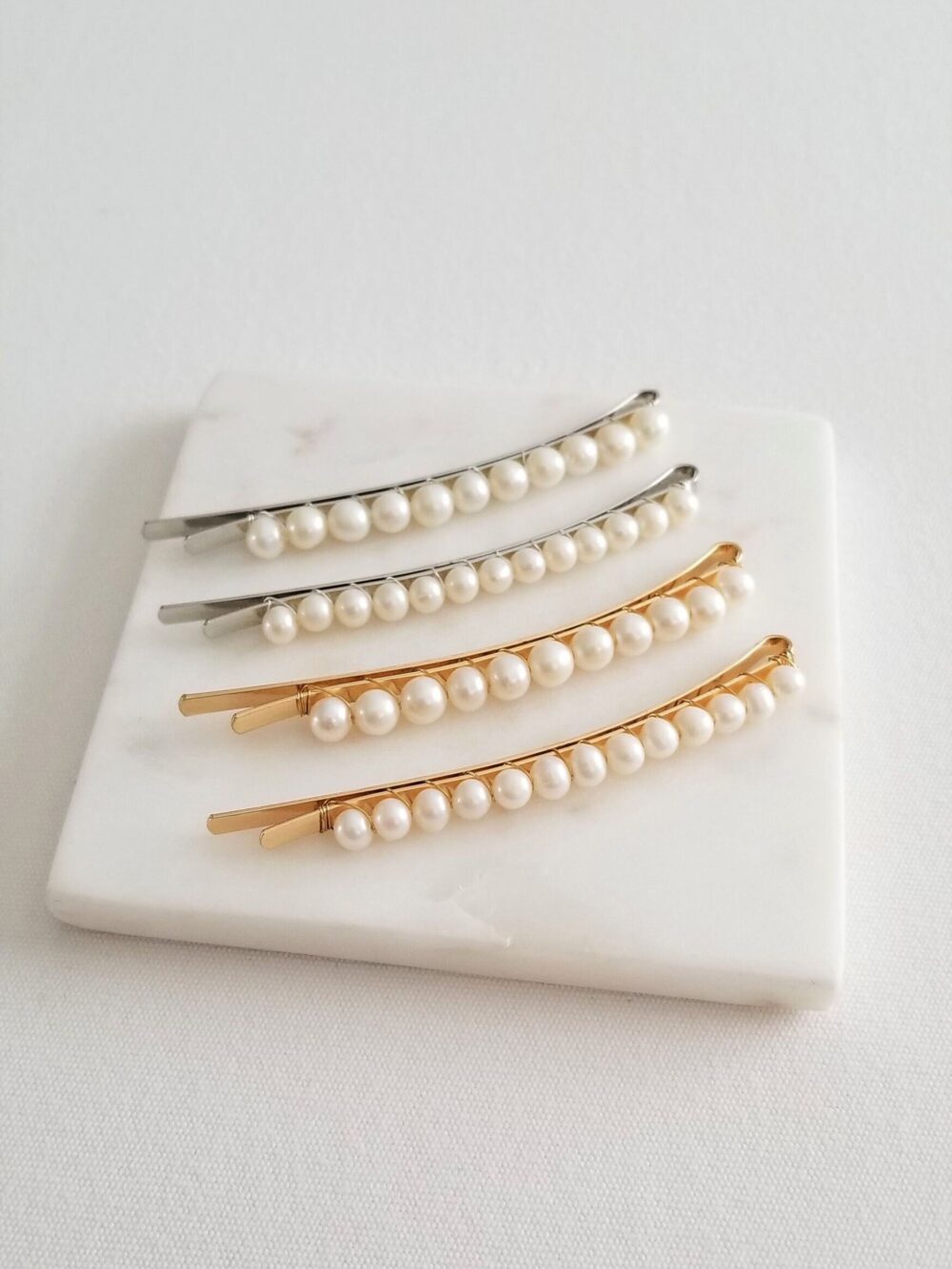 Pearl Wedding Hair Clip, Freshwater Bobby Pin, Bridal Clip For Bride