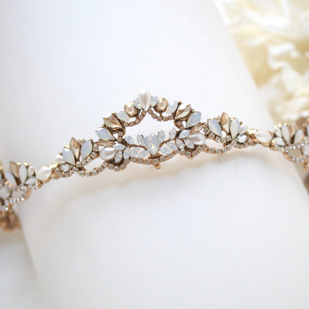 Rhinestone Tiara For Bride, Wedding Crown, Bridal Tiara, Hair Accessory, Piece Wedding, Headpiece Bride