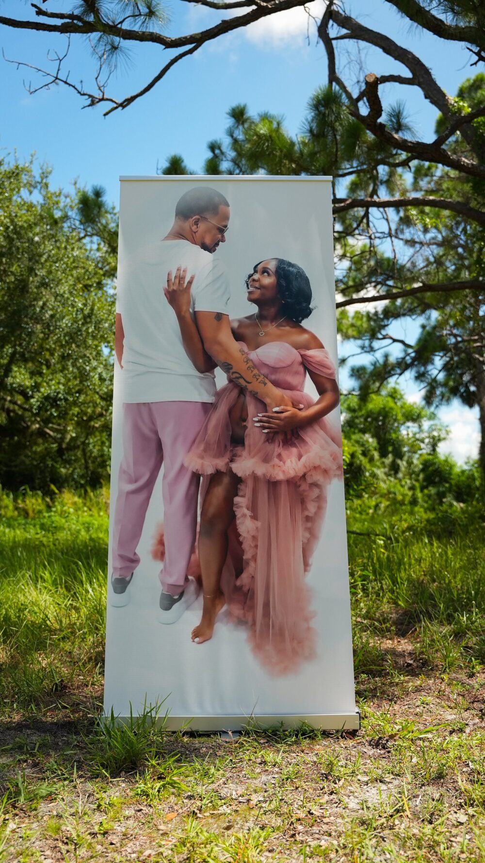 Custom Wedding Retractable Banner Stand Included With Full Color Print | Adjustable Banners| Display