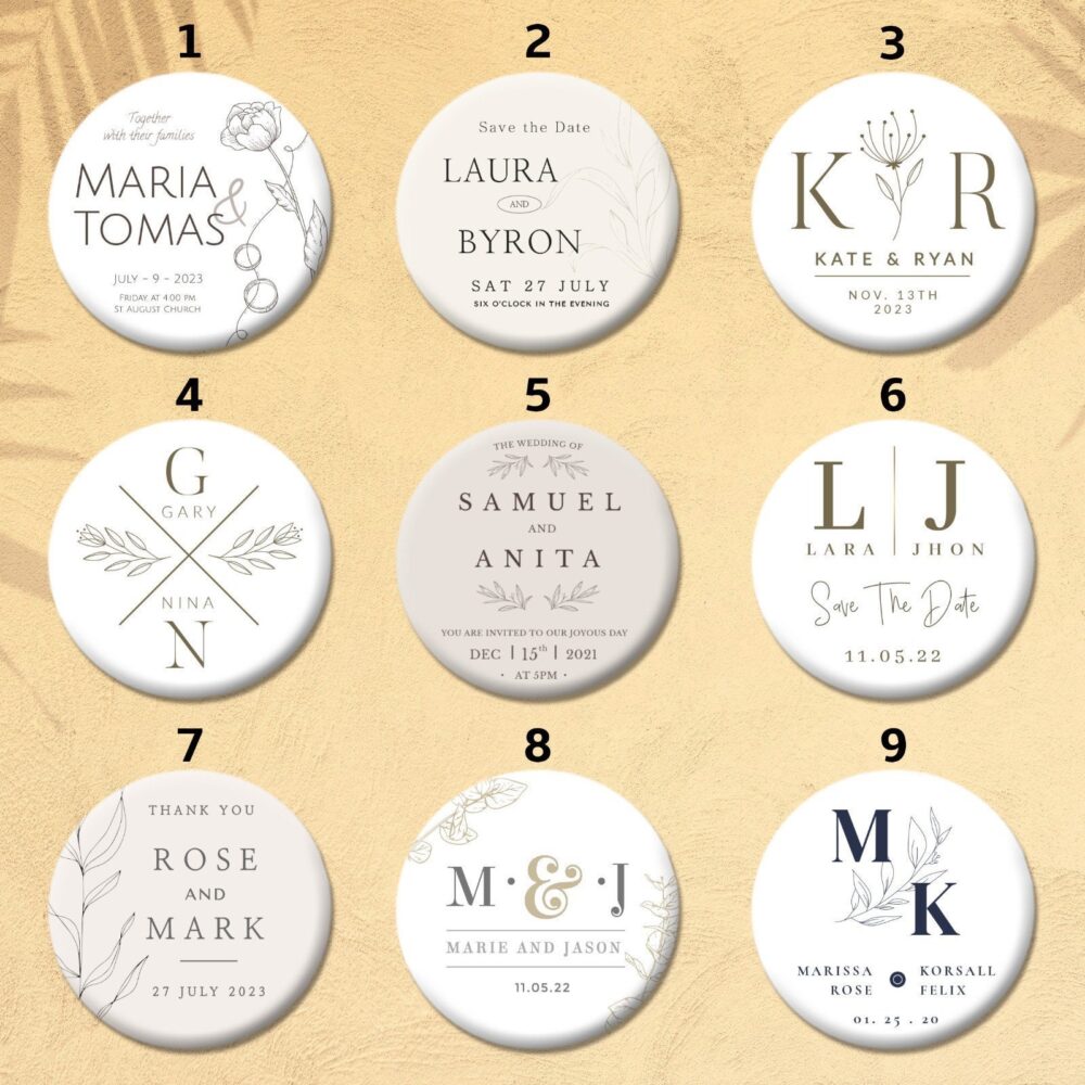 Bulk Wedding Favor Bottle Opener For Guest, Customizable Magnet, Personalized Favours