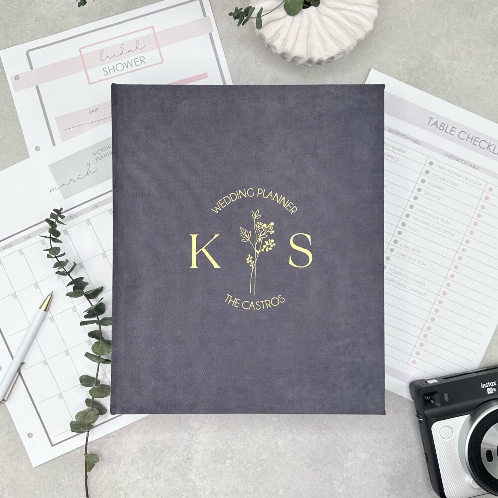 Personalized Wedding Planner I Ring Binder Custom Planning Book The Ultimate Checklist