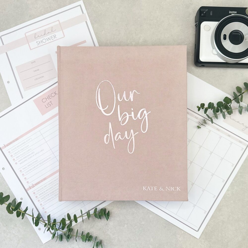 Personalized Wedding Planner I Ring Binder Custom Planning Book The Ultimate Checklist
