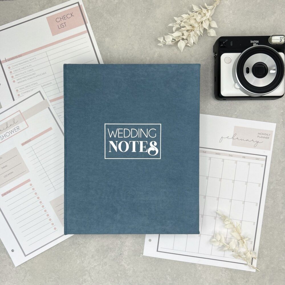 Personalized Wedding Planner I Ring Binder Custom Planning Book The Ultimate Checklist