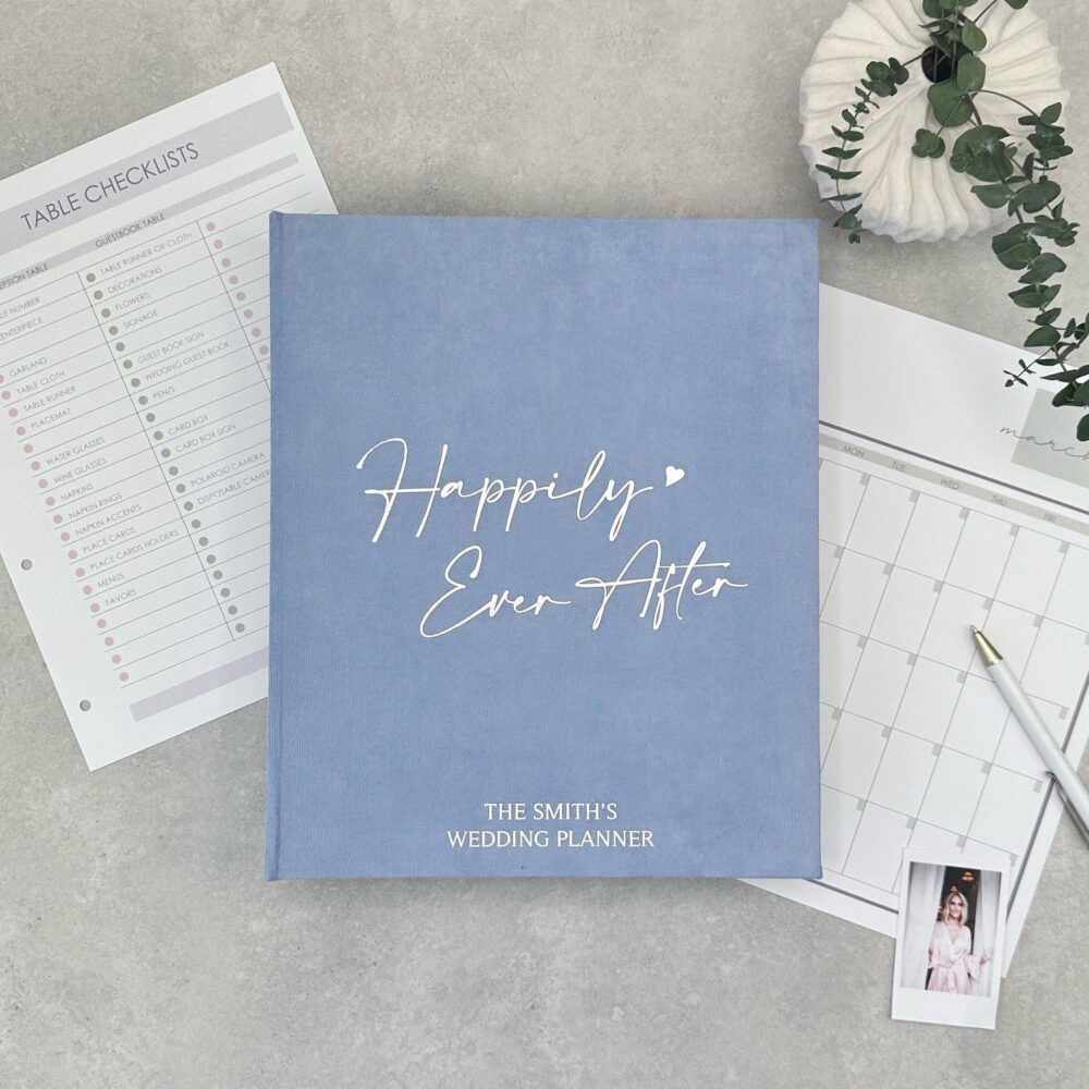 Personalized Wedding Planner I Ring Binder Custom Planning Book The Ultimate Checklist