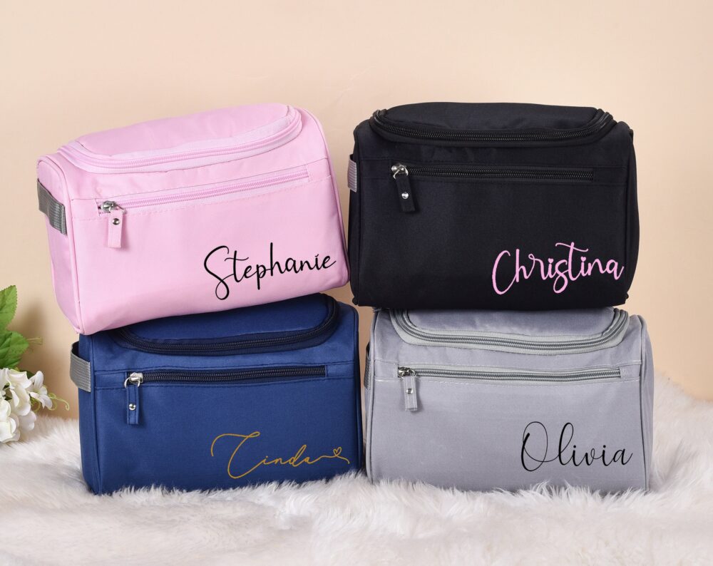 Bridesmaid Makeup Bags, Personalized Bag, Bridesmaid Bag, Cosmetic Bag Pouch, Bridesmaid Proposal, Cosmetic Bags, Bridesmaid Proposal Gifts