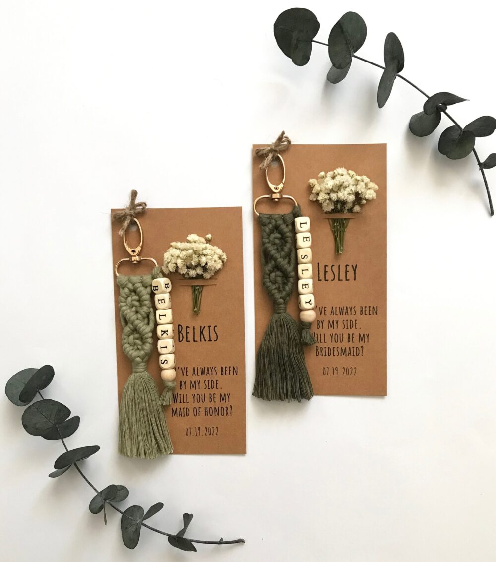 Personalized Wedding Gift For Bridesmaid Proposals, Bridal Party Gifts For Bridemaids, Will You Be My Gifts, Box Idea