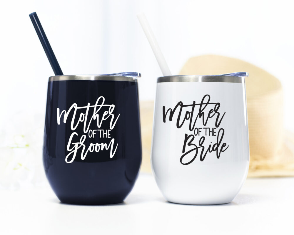 Mother Of The Groom Or Bride Wine Tumbler | Gift Insulated Cup| Gift