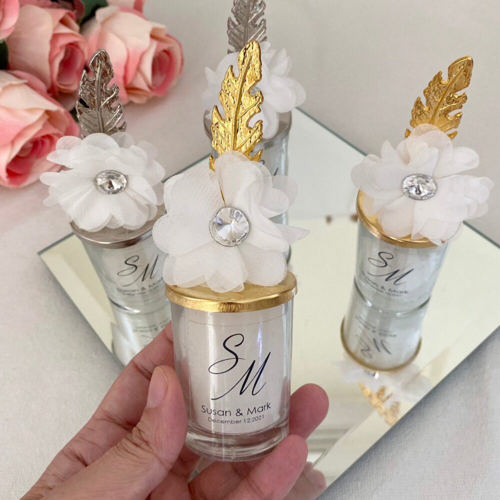 Wedding Favors, Personalized Favors For Guests, Shot Glass Candle Favors, Guests in Bulk, Party