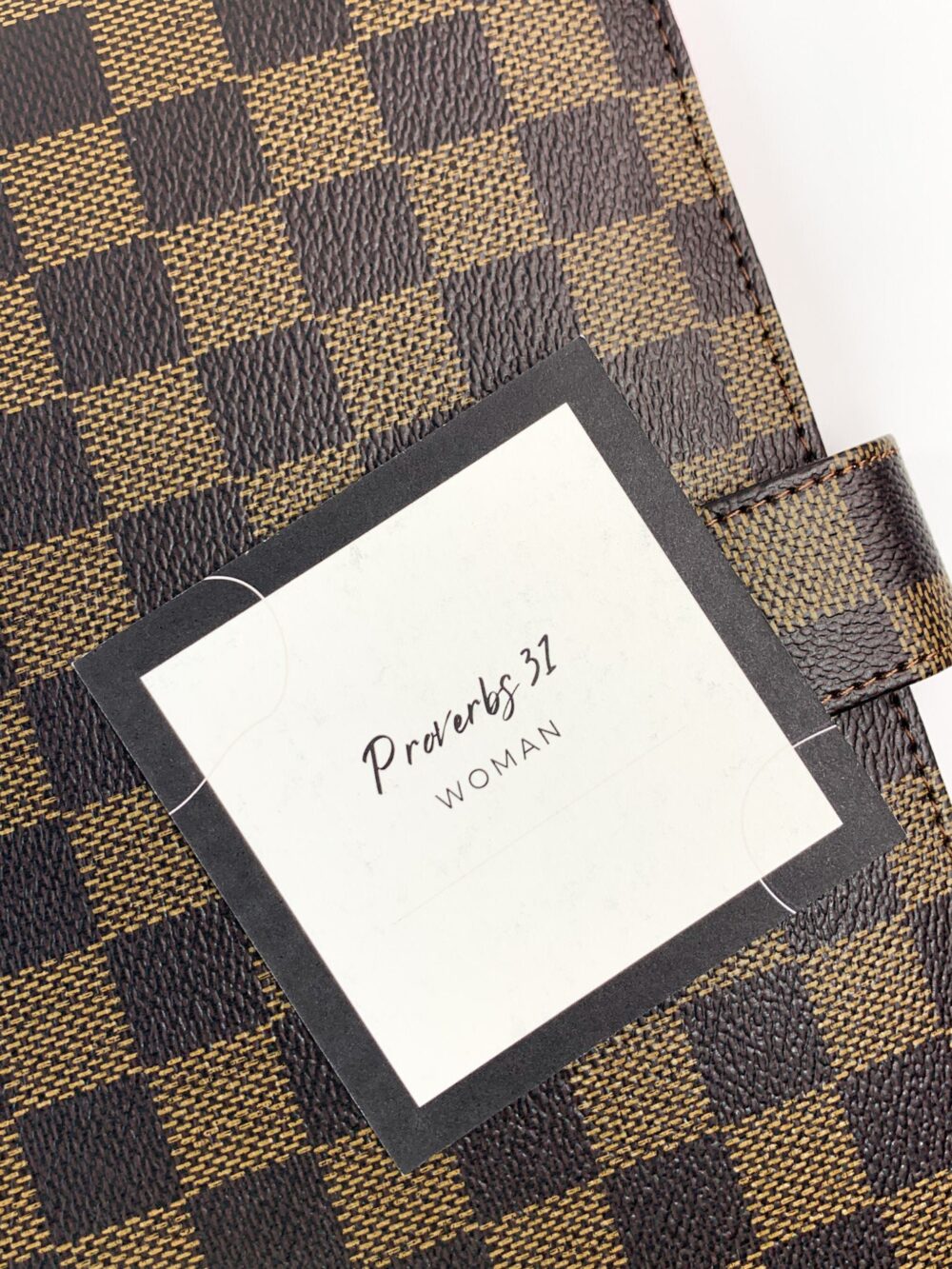 Proverbs 31 Woman Journal Card | Planner Pocket Cards Inserts Inspirational Quote