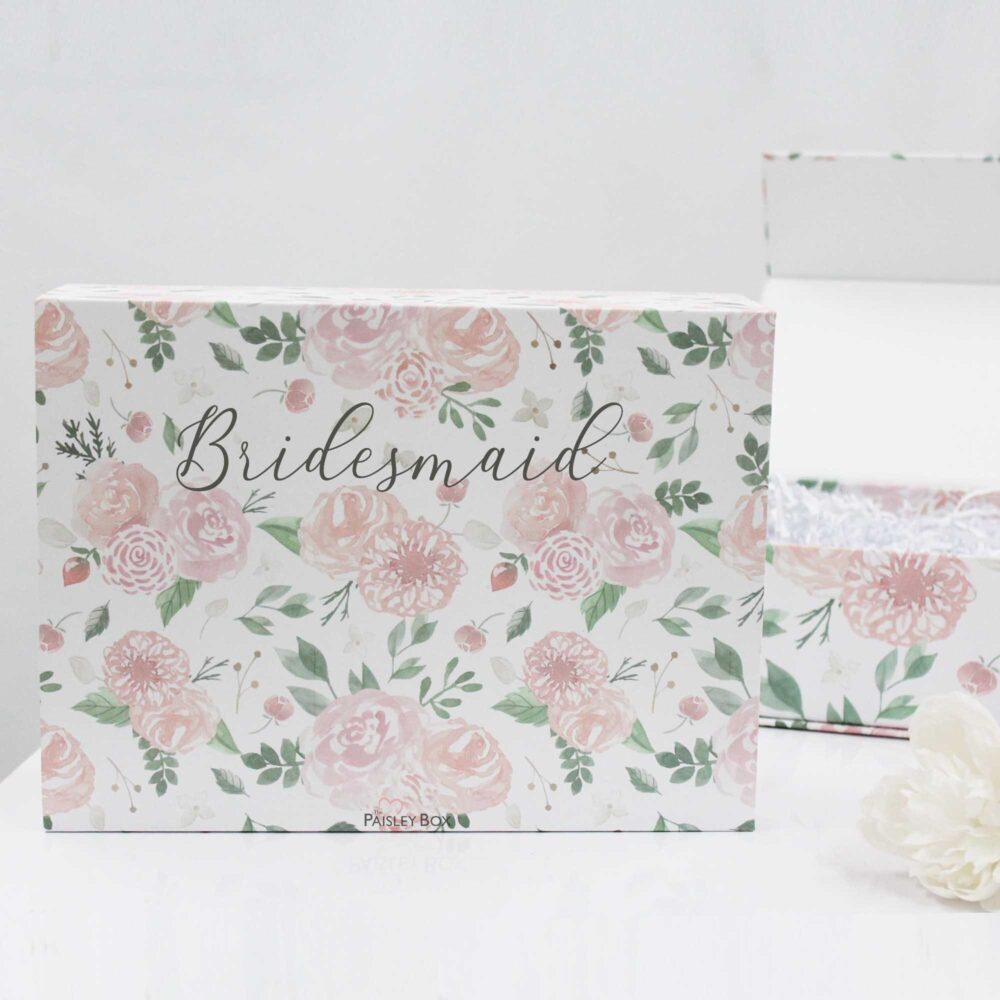 Bridesmaid Proposal Box, Luxury Bridal Party Gift Boxes, Maid Of Honor Proposal, Wedding Box
