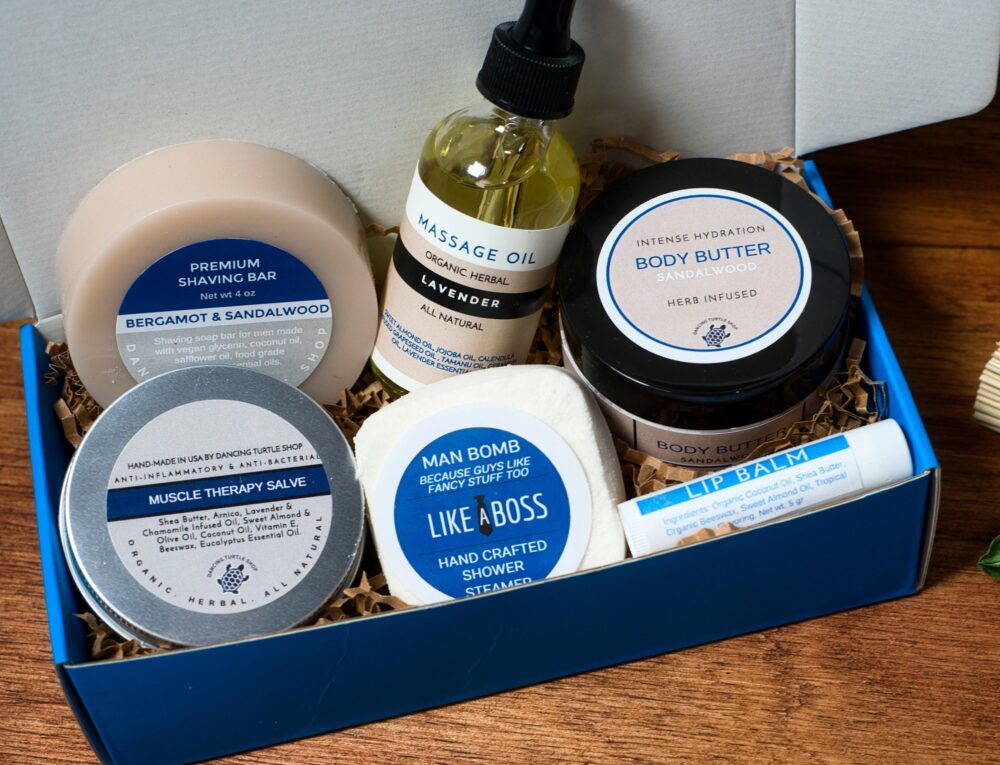 Gift For Dad, Father's Day Gift, Birthday Him, Man Spa Box, Self Care Men, Thank You Men