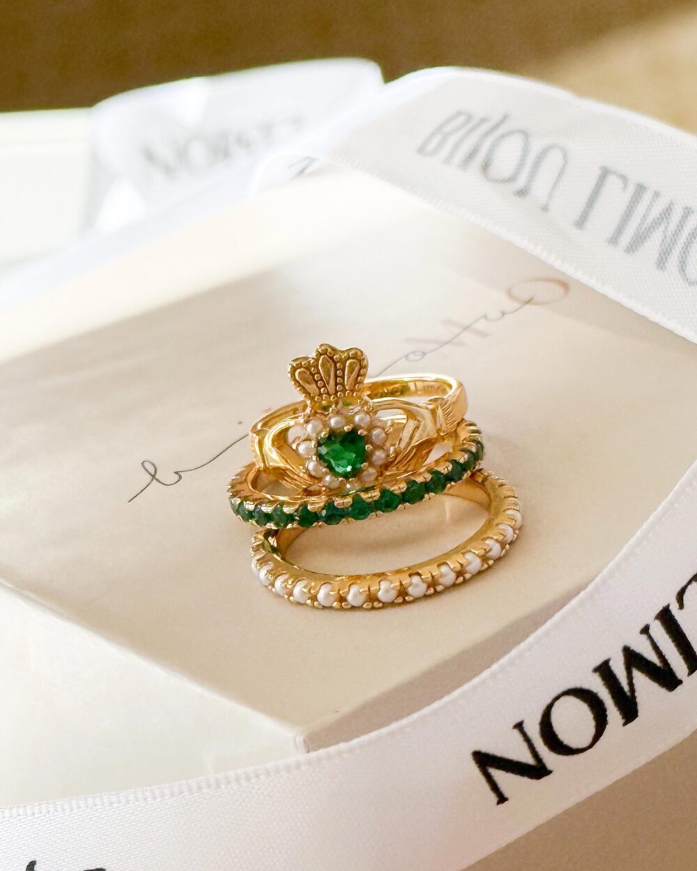 Gold Claddagh Rings, Pink Heart Ring, Marie Antoinette Jewelry, Romantic Gift For Her, Mom, Friendship Rings, Gift Girlfriend