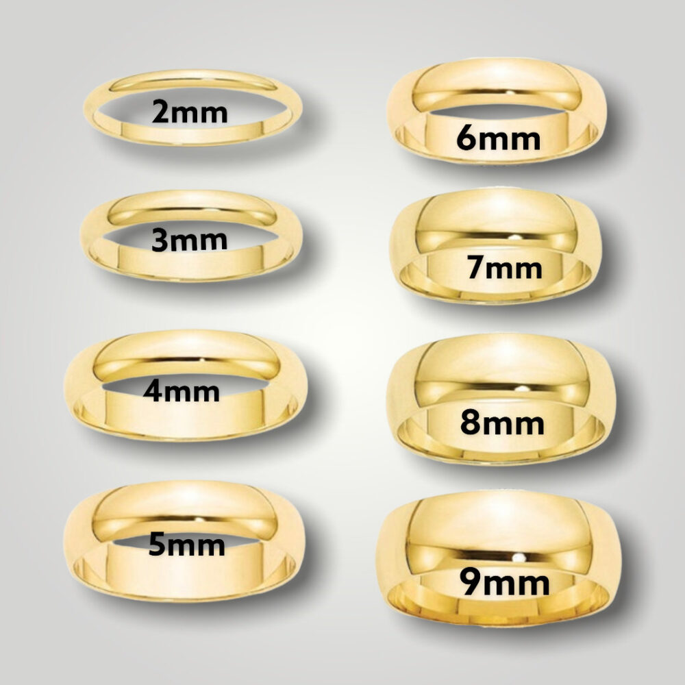 Tungsten Band Set, Gold Wedding Band, Custom Size Engraved Ring, Couple Matching Ring Engagement