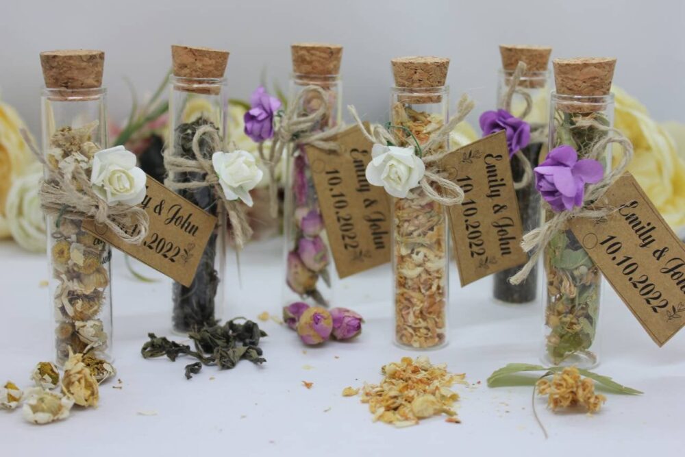 Custom Tea Party Favor Bridal Shower, Unique Wedding Favors For Guest in Bulk Tea Favorca, 15 Pcs Teas Favor, Event Favors, Funeral Favor