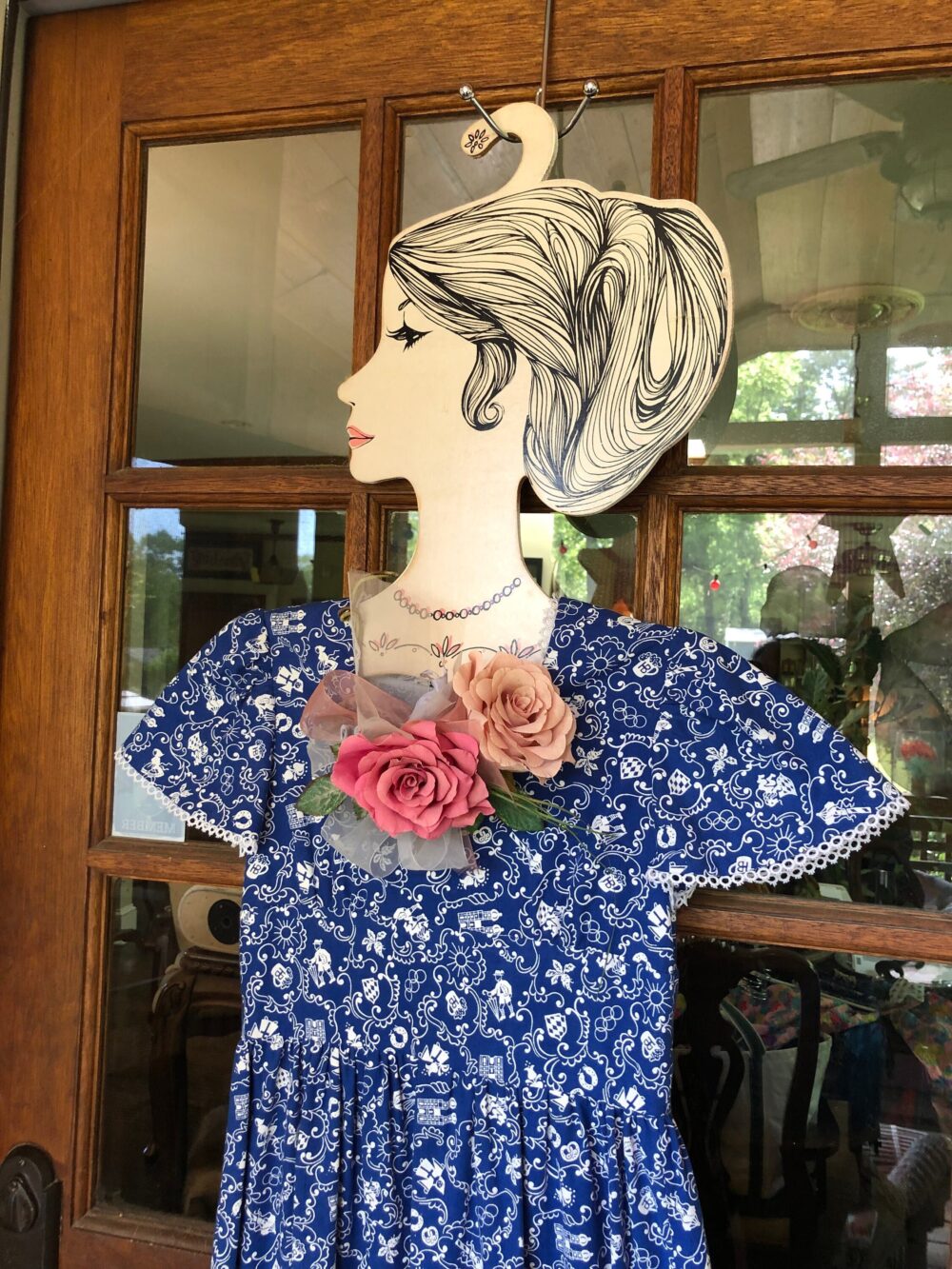 Pretty 60's Cottage Core Dress/60's Long Dresses/Handmade Dresses/60's Maxi Dresses/Print Maxis/Mint Condition