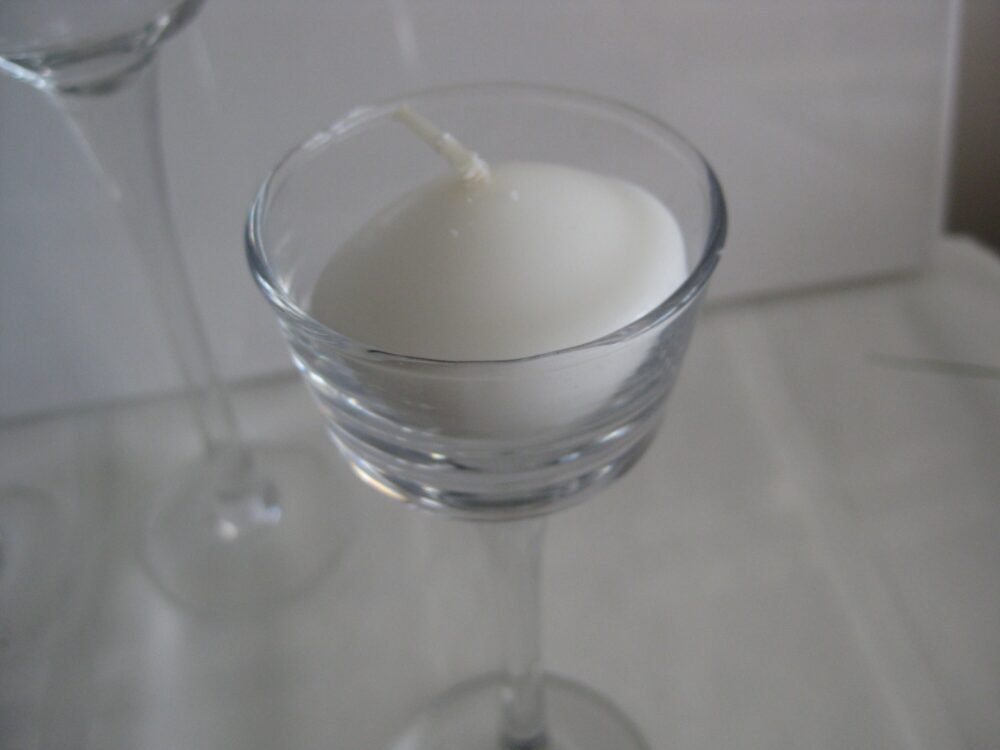 Floating Candles, White, Uncented, 1.75", Dinner, Wedding, Party, Spa, Meditation Decor. Box Of 20 Candles
