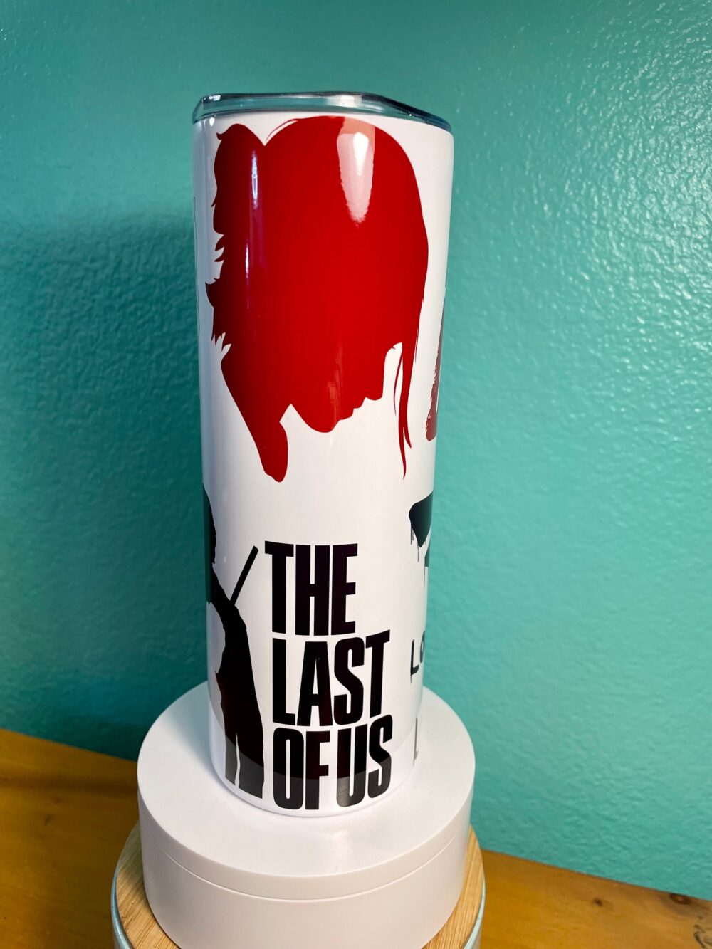 20Oz Stainless Steel "Last Of Us" Inspired Tumbler. May Personalize With A Name