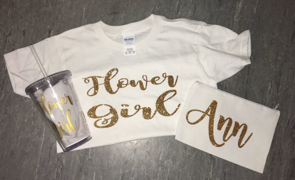 Glitter Flower Girl Gifts - Proposal Gift Cup Will You Be My Flower Girl? Under 20