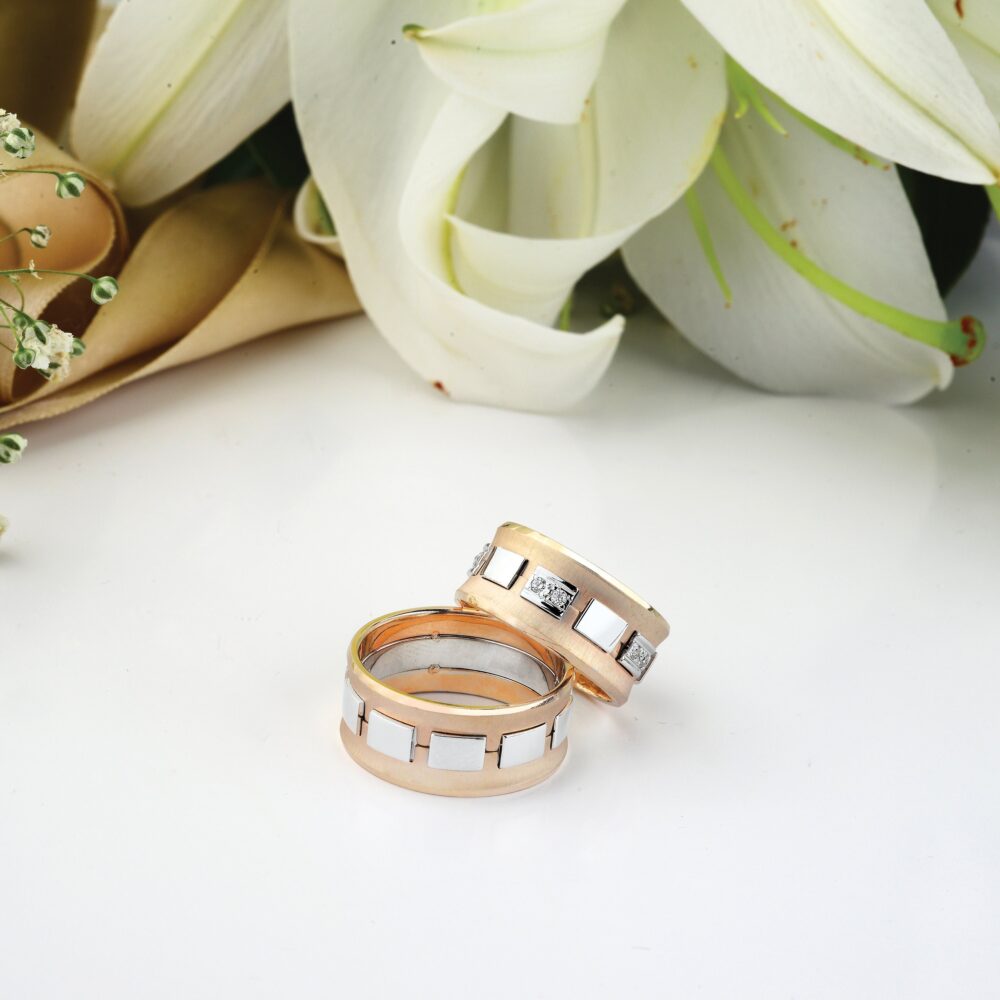 Matching Ring, His & Hers Wedding Band, Gold Band Set, Bands For Couple, Couple Band, Promise Ring