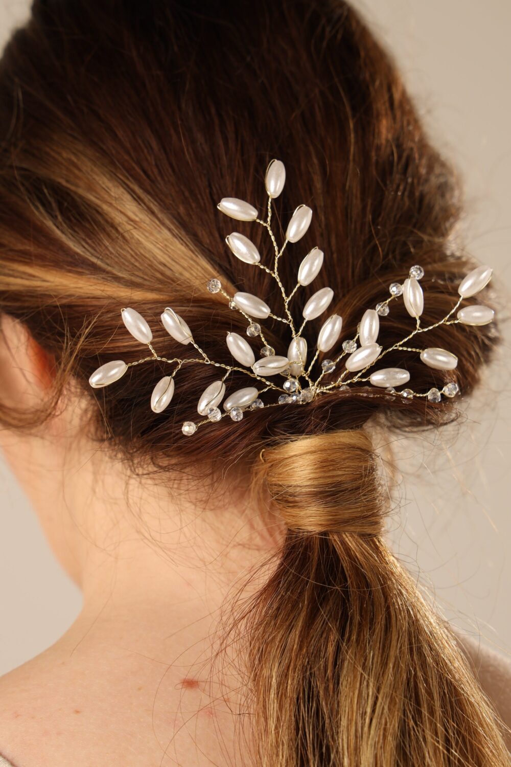 Pearl Bridal Wedding Hair Pins, Hair Clip, Crystal Pin, Vine, Bride Accessories