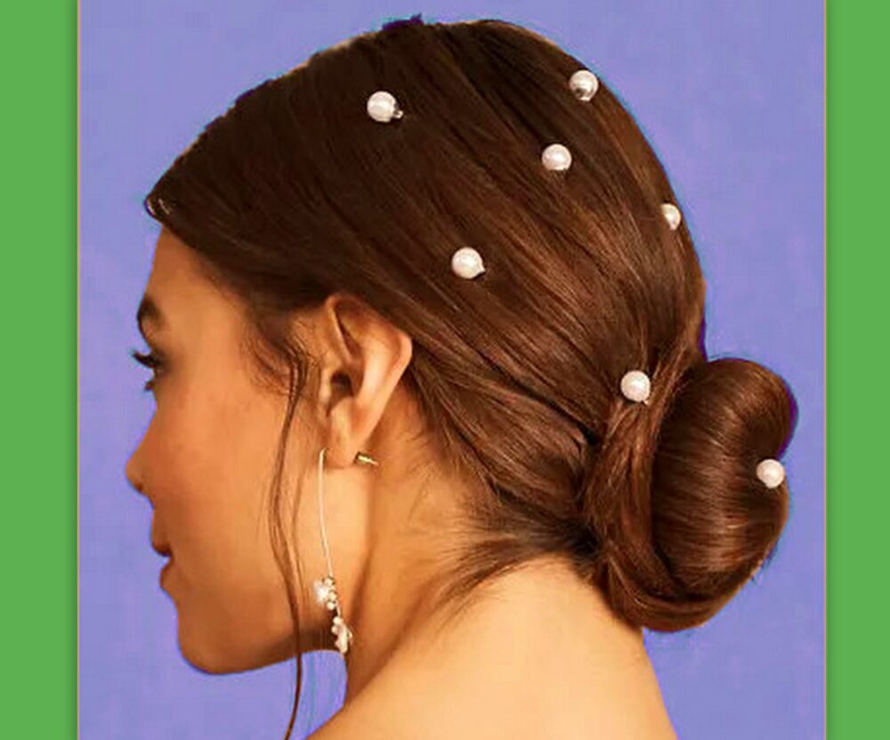 Pearl Wedding Bridal Dance Hair Jewelry Pins Hairpins Accessories Style Mini Petite Barrettes Headpiece Updo Hairstyling Gift Girl | 10 Pcs