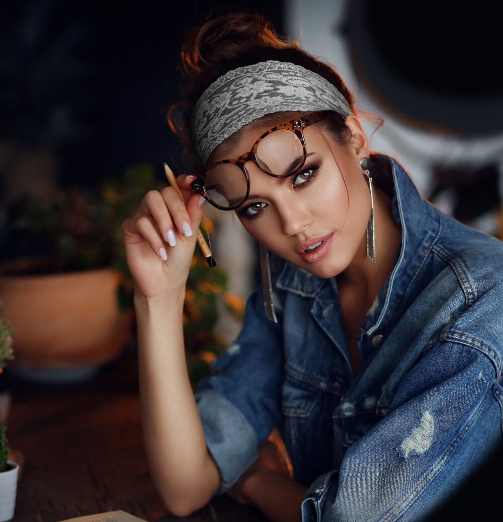 Gray Floral Lace Headband Stretchy Vintage Dark Sparkly Head Band Hair Bands Wedding Grey Messy Bun Handmade Sharirose