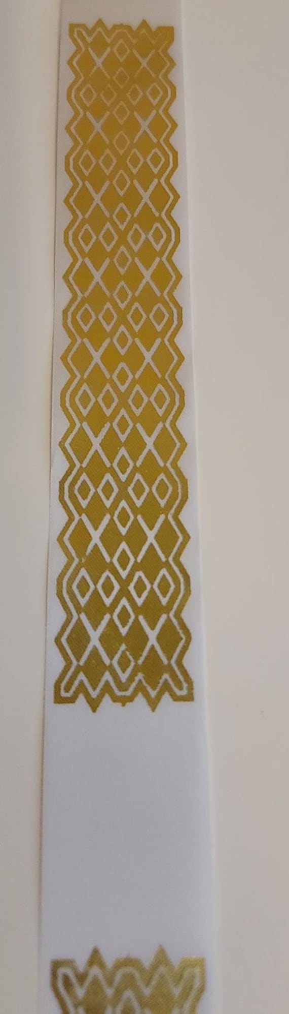 Diamond Weave Homecoming Ribbon