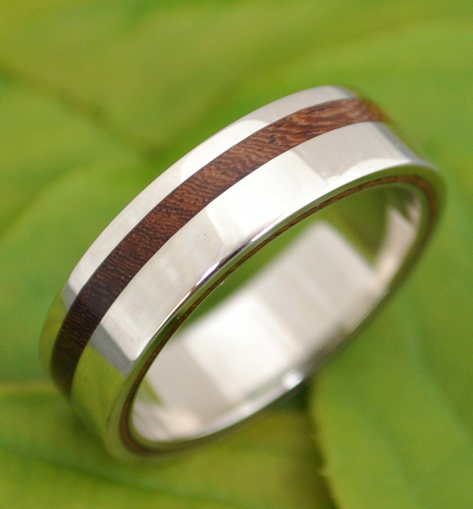 Wood Wedding Ring, Equinox Nacascolo, Eco-Friendly Wedding Band, Wood Ring, Women's Wooden Mens Ring