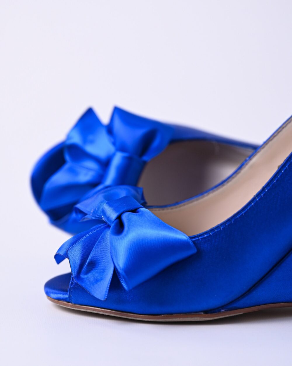 Wedding Shoes, Blue Wedge Something Blue, Shoes Peep Toe