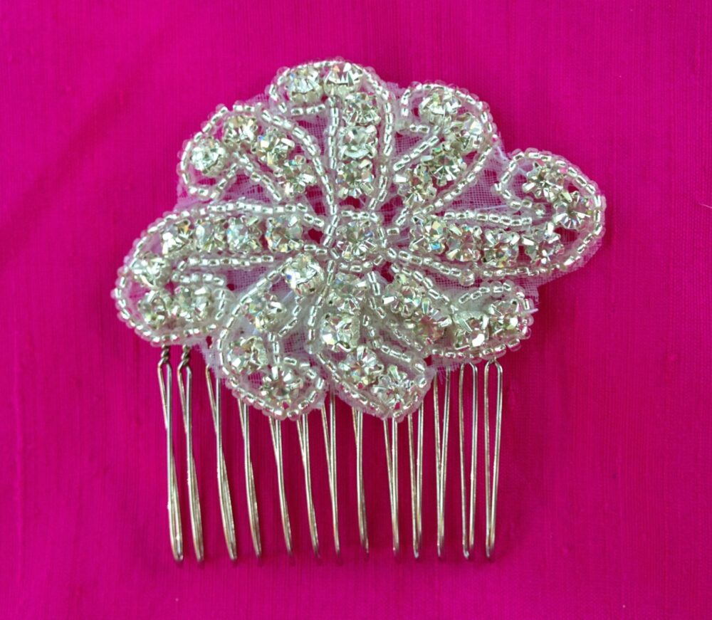 Bridal Rhinestone Hair Comb - Wedding Accessories, Comb With Crystals, Crystal Hair-Comb, Special Occasion Hair