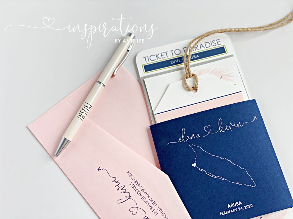 Boarding Pass Wedding Invitations, Destination Passes, Aruba Wedding, Airplane Ticket, Travel Ticket