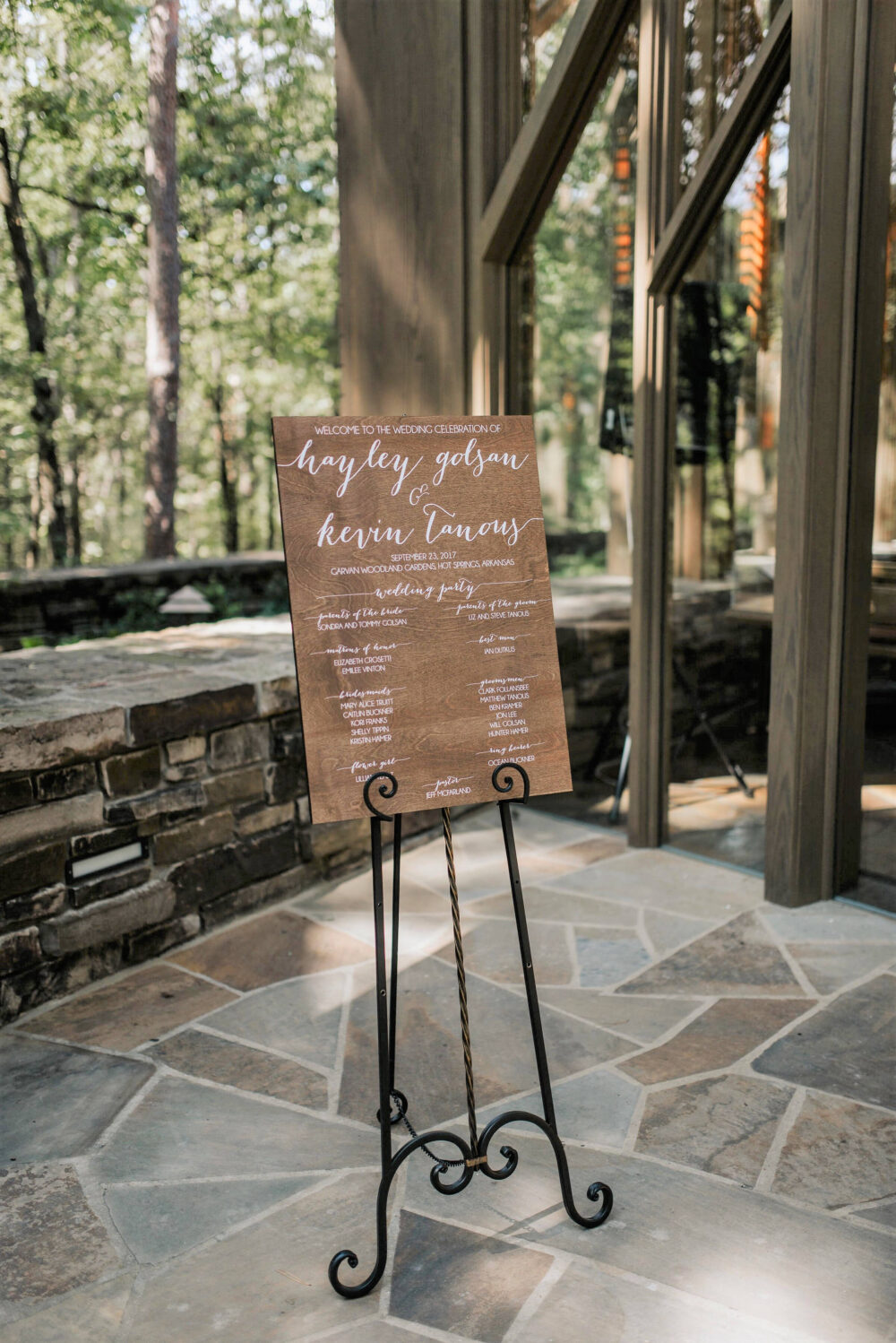 Wedding Program Sign, Wood Ceremony Party Rustic Programs, Wooden Signs, Processional -Cp