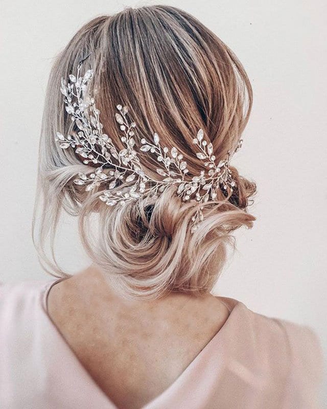 Crystal Wedding Hair Vine Bridal Rhinestone Headpiece