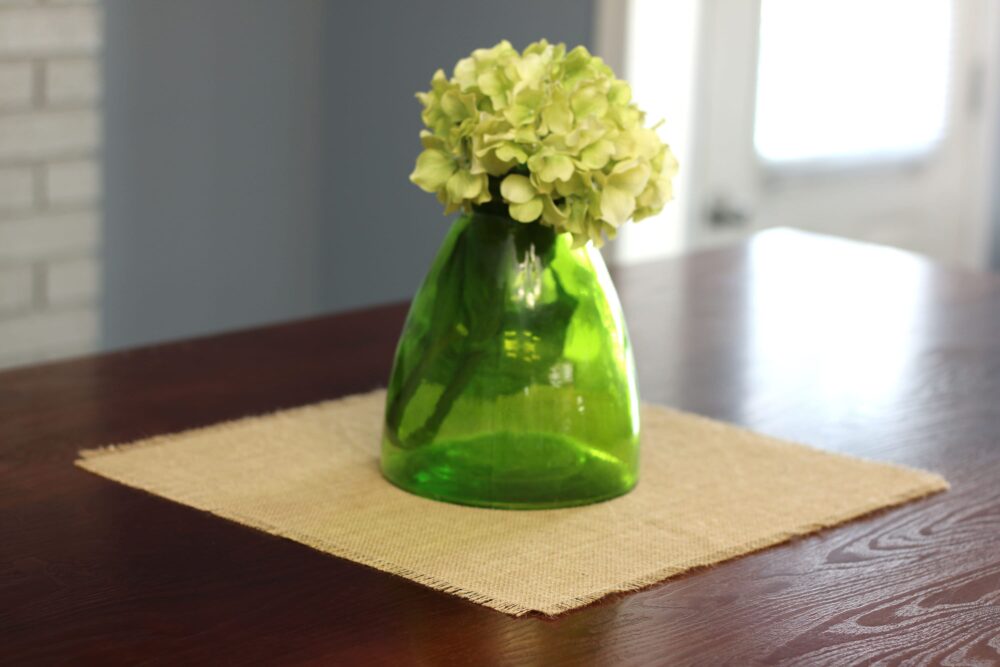 Set Of 15 Wedding Squares, Burlap Table Natural Centerpieces, Country Wedding, Decor