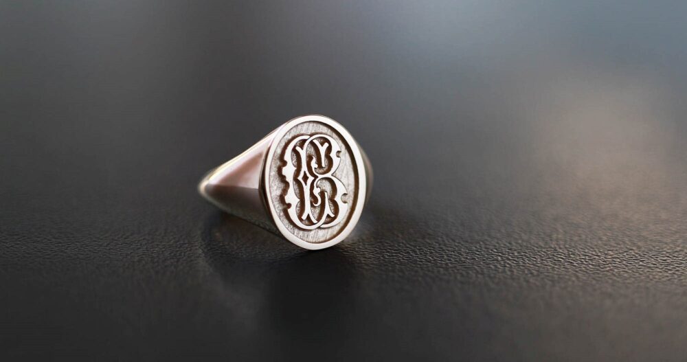 Custom Engraved Rings, Signet Ring, Rings For Men, Mens Pinky