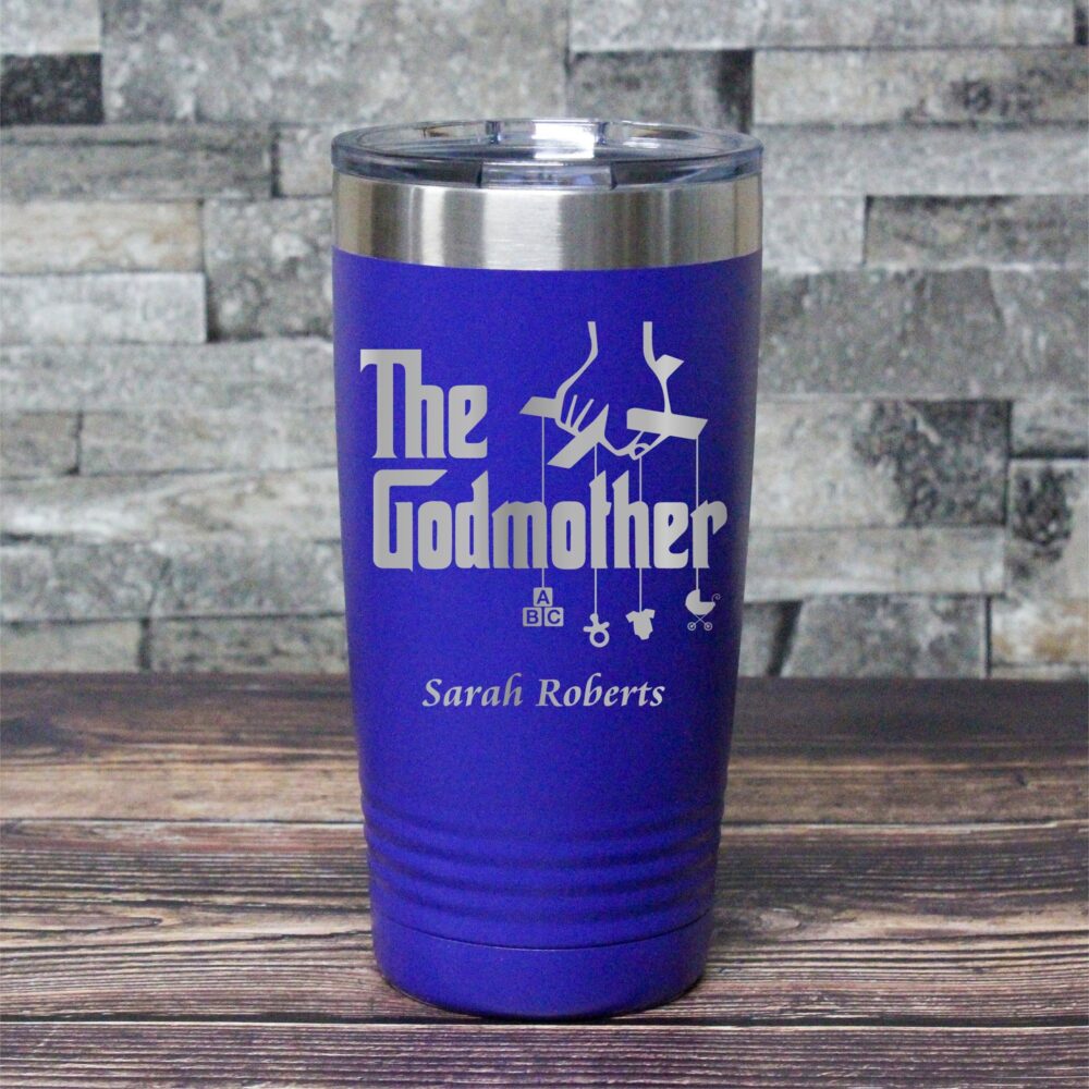 Personalized Godmother Stainless Steel Tumbler Engraved Gift