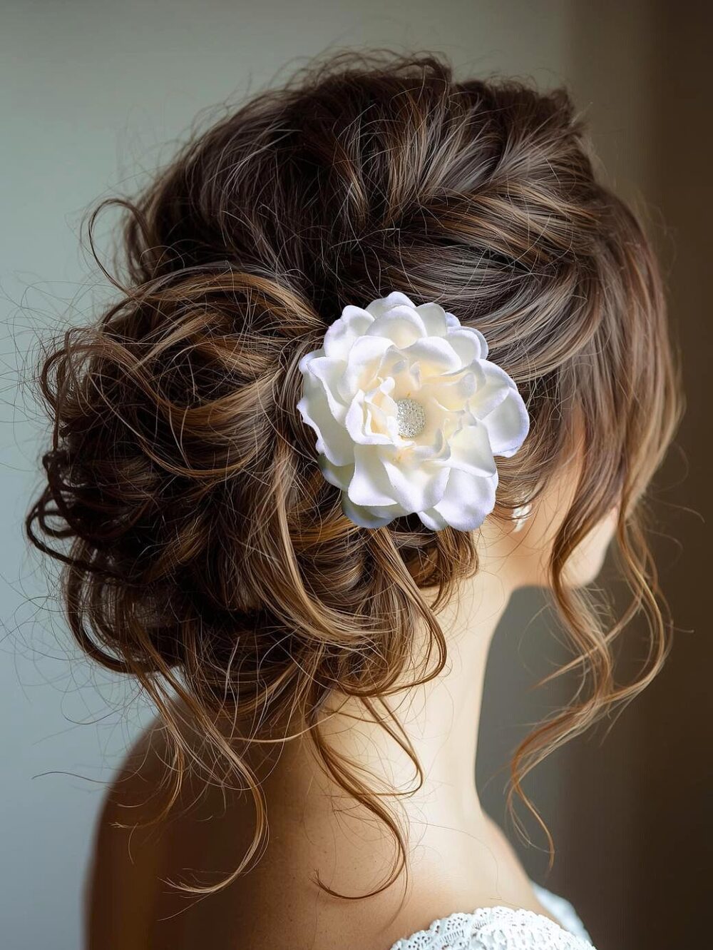 Silk Gardenia Hair Clip, Wedding Accessory, Bridal Headpiece, Tropical Flower, Comb, Beach Wedding, Flower Fascinator