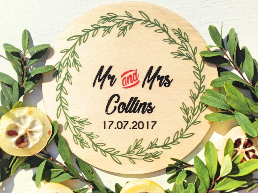 Wedding Photo Favor Save The Date Wood Coasters Gifts For Couple Personalized Gift Set Of Coasters