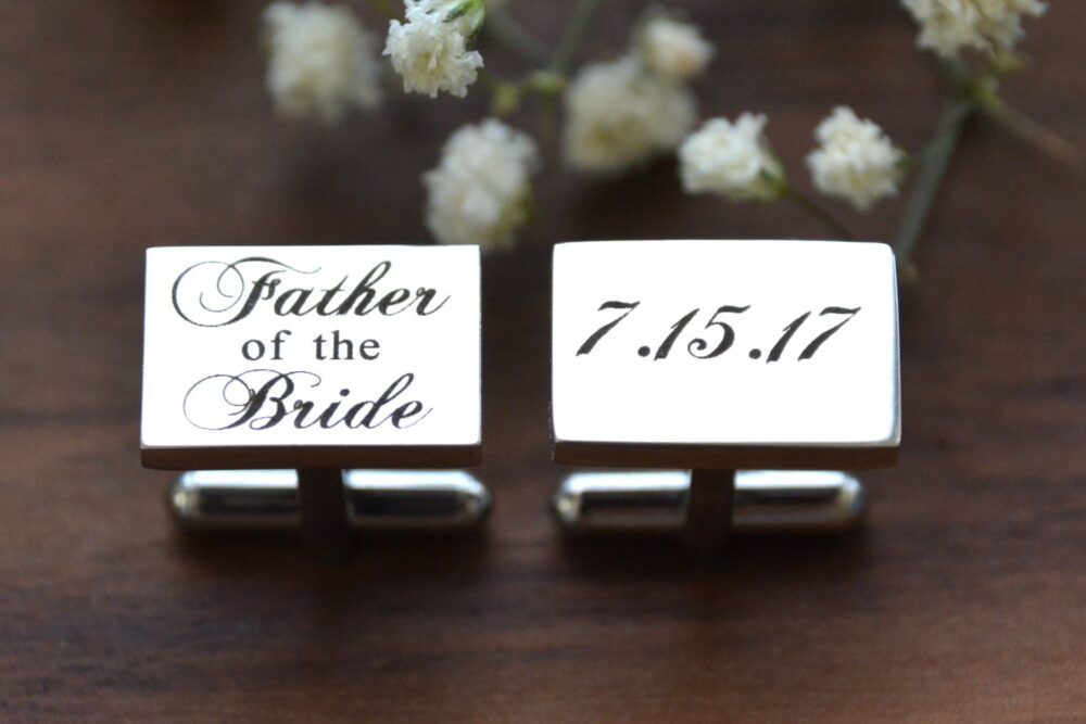 Wedding Cufflinks, Groomsman Cuff Links Personalized, Groomsmen Cufflink Gift, Groom Links, Personalized Custom Cufflinks